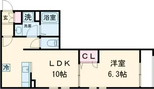 Elsa【2階】の間取り