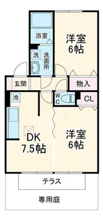 マリアージュ【1階】の間取り