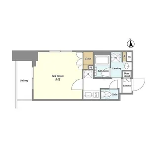 ORSUS梅島【4階】の間取り