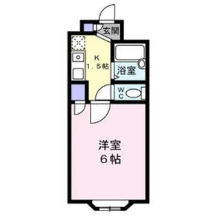 プレシャスコア武蔵浦和【407号室】の間取り