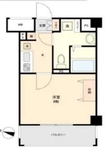 ライジングプレイス八王子みなみ野【5階】の間取り