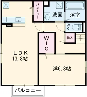 ステラB【2階】の間取り