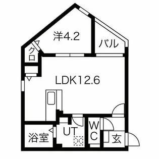 NAGOYA the FOREST【1階】の間取り
