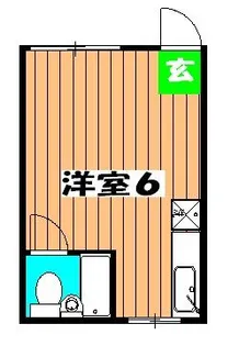 ららハイツtokyobay【1階】の間取り