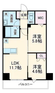 GRAND SOLEIL【1階】の間取り