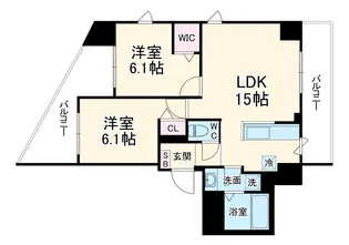 GRAND SOLEIL【4階】の間取り