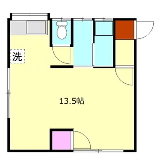 山口アパート【102号室】の間取り