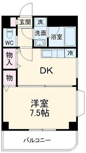アート・フルベイシス【3階】の間取り