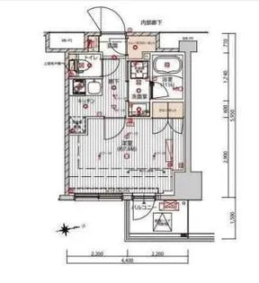 プレシャスハーモニー八王子【5階】の間取り