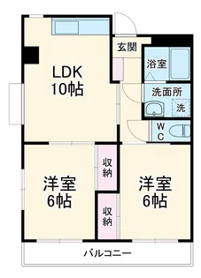 グレース犬山Ⅰ【5階】の間取り