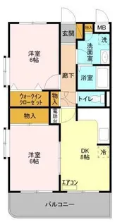 グレースコート法典【1階】の間取り