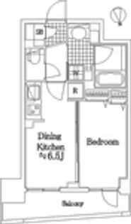 ライオンズステージ八王子シティ【9階】の間取り