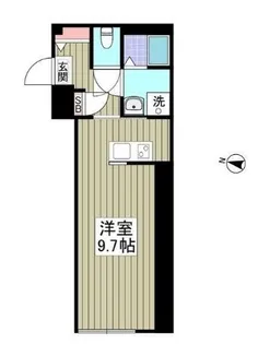 Sun Glanzいずみ中央【1階】の間取り