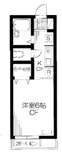 関町南レジデンス2【1階】の間取り