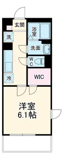 SOLASIA residence 高津【1階】の間取り