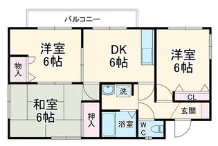 コート・ボナール【2階】の間取り