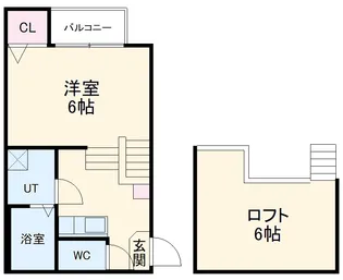 stage四番【2階】の間取り