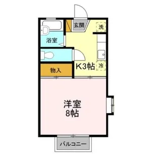 ライトハウス Ⅰ【2階】の間取り