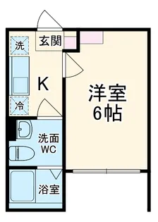 アザーレ・バモス向ヶ丘遊園【1階】の間取り
