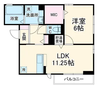 Proud lake【3階】の間取り