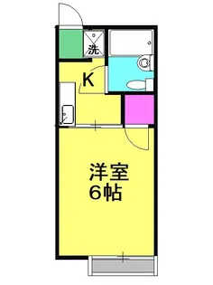 シティハイムエクセルⅤ【2階】の間取り