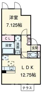 Belle Ville C【2階】の間取り