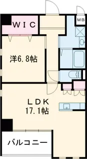ルアナコート【303号室】の間取り