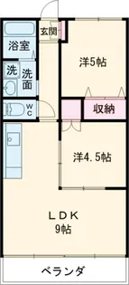 レジデンス21【1階】の間取り