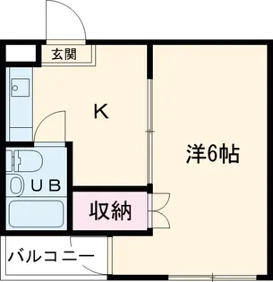 アメニティコウヤマ第11ガーデン【209号室】の間取り