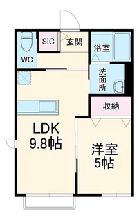 ルーチェ【2階】の間取り