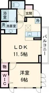 アンジュール氷川台【1階】の間取り