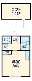 コーポ逆井【2階】の間取り