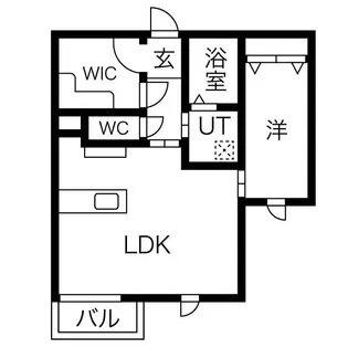 ilusion高畑【3階】の間取り