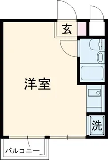 パレドール高砂Ⅰ【4階】の間取り