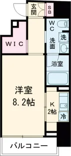ステージグランデ八王子Ⅱ【6階】の間取り