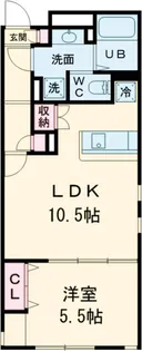 ザハウス祐天寺【2階】の間取り