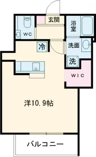 セブンヒルズ三軒茶屋【301号室】の間取り