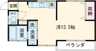 ツカサ荘【2階】の間取り