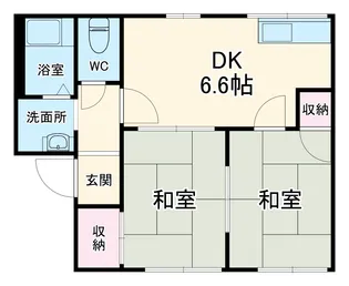 コーポDAN【1階】の間取り