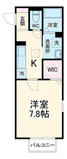 エルミタージュ Ⅱ【1階】の間取り