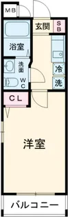 エスパシオ西高島平【2階】の間取り