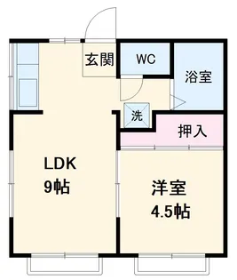 コーポ中嶋【2階】の間取り