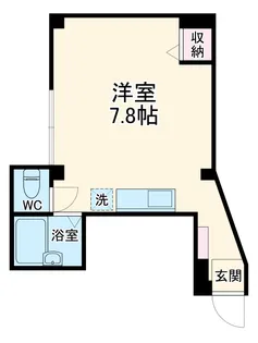 プラーズ末長【2階】の間取り