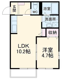 Robinsfield【2階】の間取り
