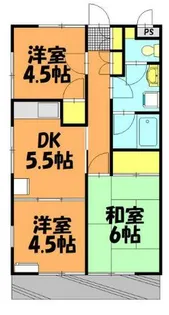 サニーエクセル成瀬【105号室】の間取り