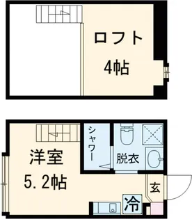 KUBO小岩【2階】の間取り