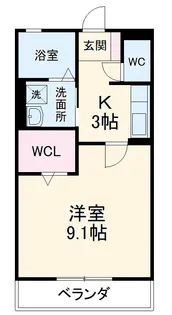 センチュリーハイムⅡ【203号室】の間取り