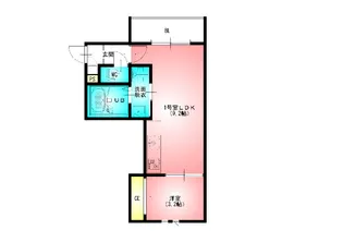 REGALEST 本千葉【2階】の間取り