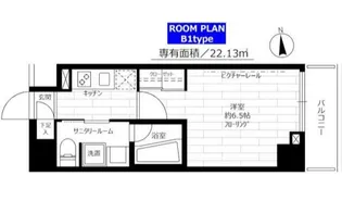 ステージグランデ馬込アジールコート【1階】の間取り
