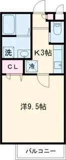 Flourisyu北野【02010号室】の間取り